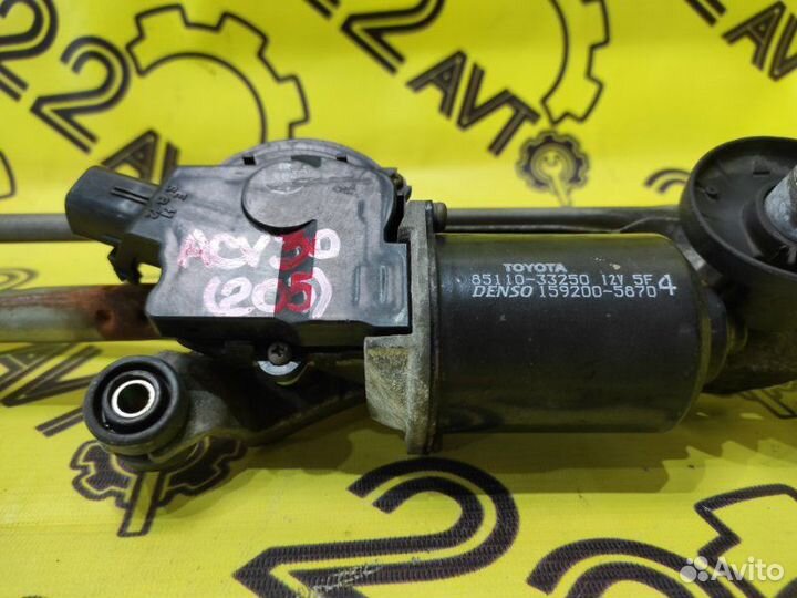 Трапеция дворников в сборе Toyota Camry ACV30