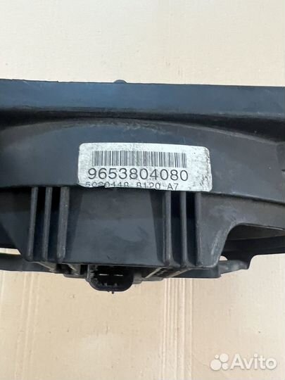 Вентилятор охлаждения радиатора Peugeot 207