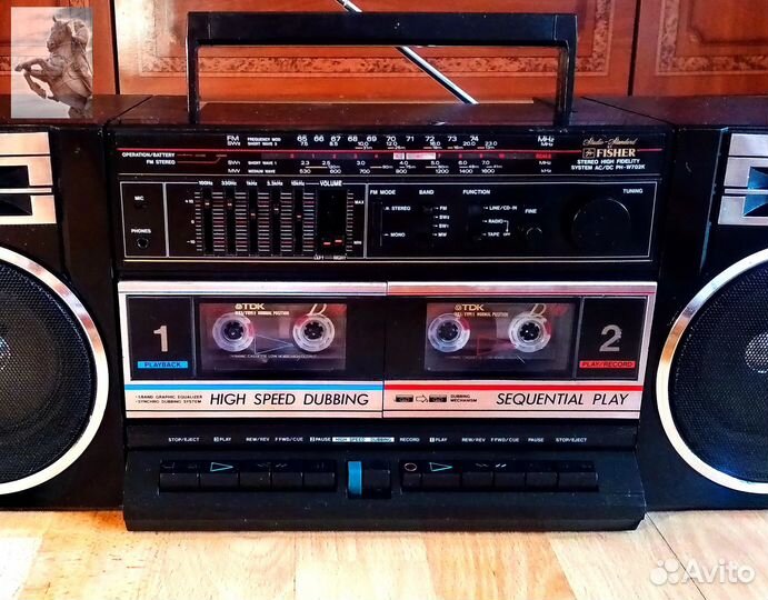 Магнитола Fisher PH-W702K (Japan) + диапазон FM