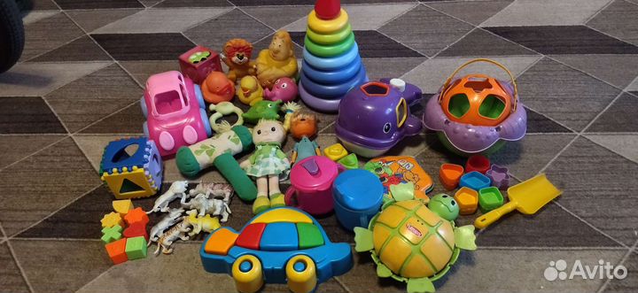 Развивающие игрушки пакетом