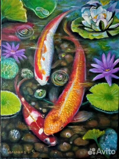 Картина маслом на холсте