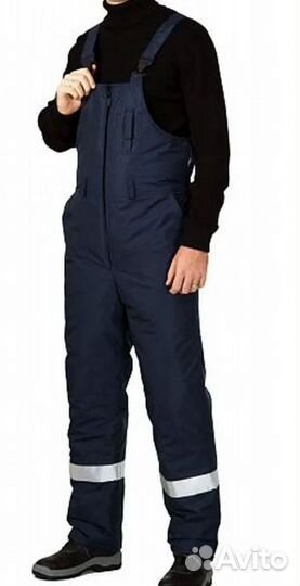 Полукомбинезон мужской зимний новый 56-58 р.170-76