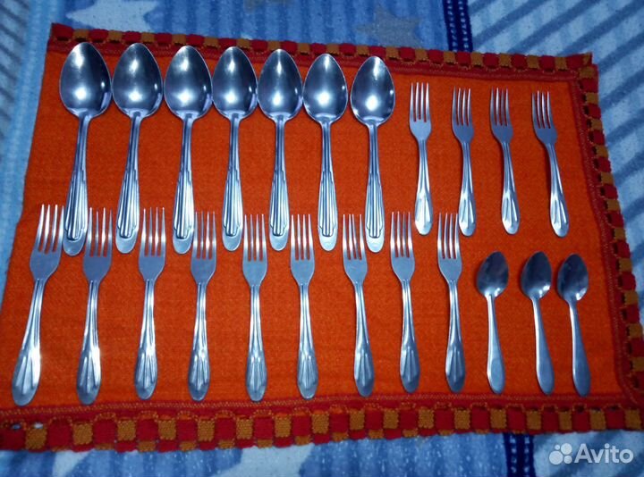 Ложки, вилки СССР. Алюминиевые. Новые