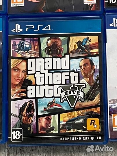 Gta 5 ps4 диск