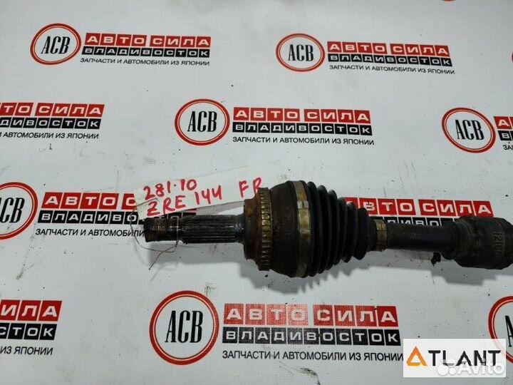 Привод передний правый toyota corolla axio