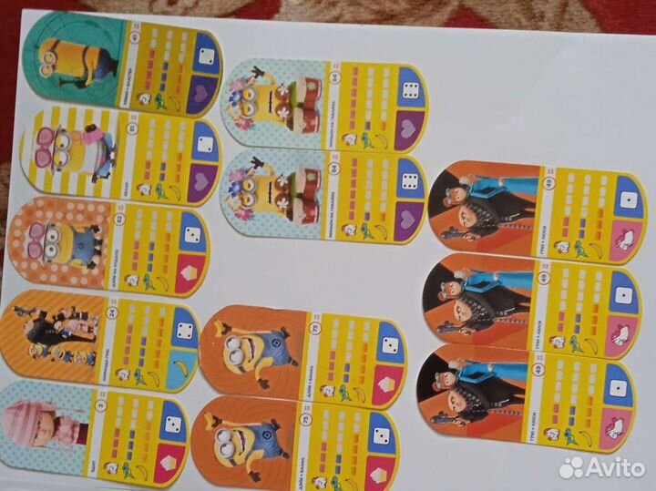 Карты миньоны