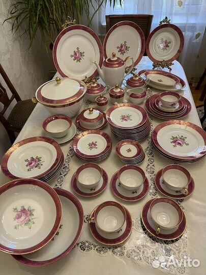 Немецкий чайно-столовый сервиз