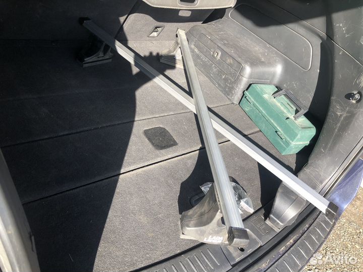 Поперечины на рейлинги toyota и LADA Largus