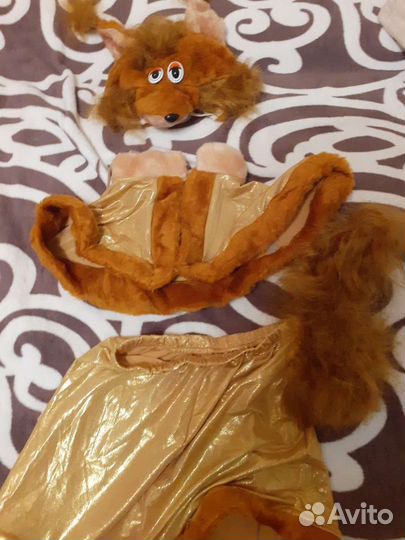 Новогодний костюм белки