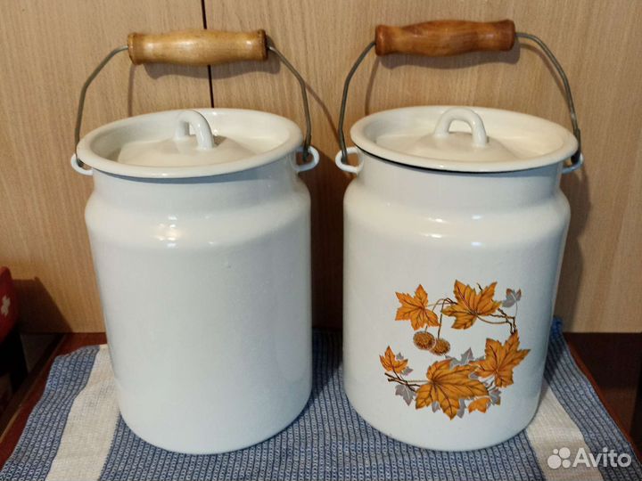 Бидон эмалированный СССР