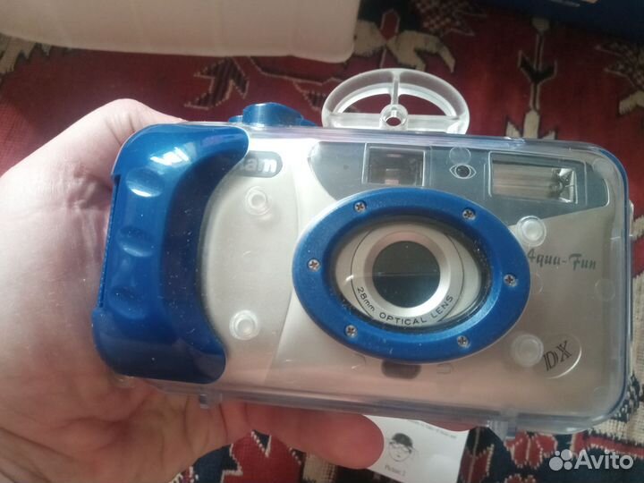 Подводный фотоаппарат rekam с очками,новый,коробка