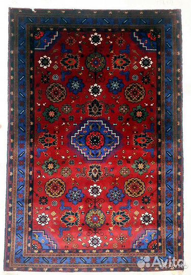 Ковер с ворсом, ручная работа, Дагестан