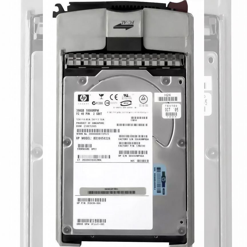[359438-004] Жесткий Диск Hp Bd30058226 300gb Fibre Channel 359438-004