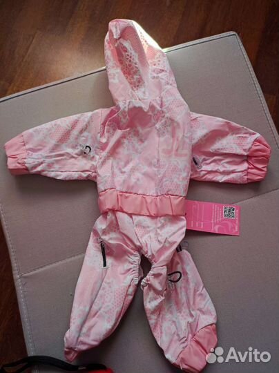 Комбинезон для собаки, дождевик