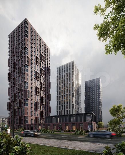 2-к. квартира, 52,3 м², 2/24 эт.