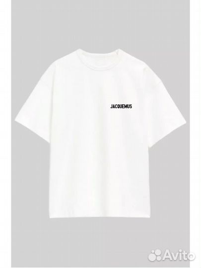 Jacquemus футболка унисекс новая хлопок оверсайз