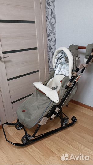 Санки коляска Ника Детям 7-8 К