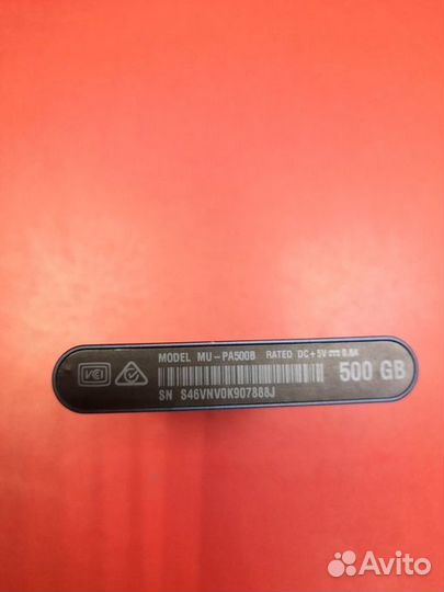 Внешний SSD Samsung T5, 500гб