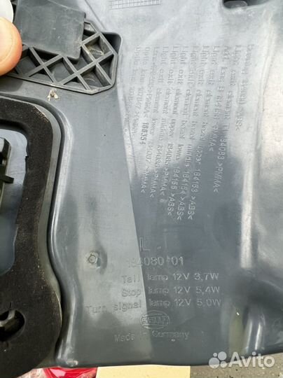 BMW F10 фара рестайлинг задняя левая