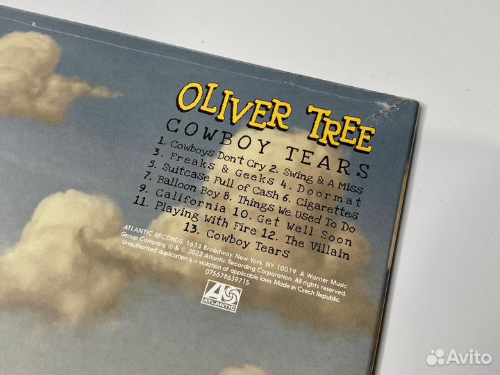 Oliver Tree - Cowboy Tears (Limited Yellow Vinyl)