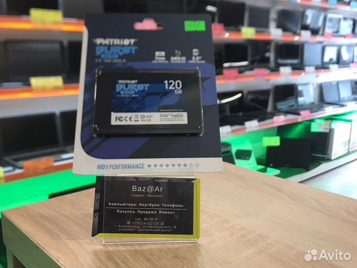 Новый ssd 120gb и 360 gb Гарантия. В наличии