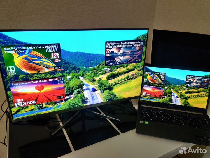 Безрамочный монитор 27 дюймов