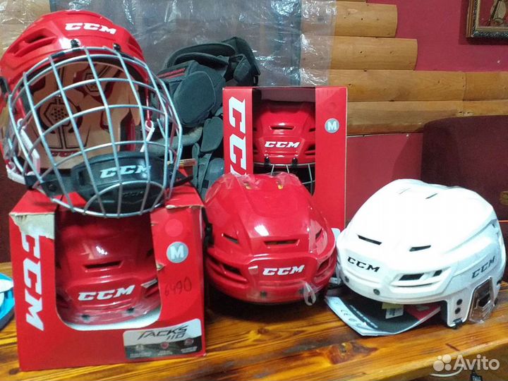 Хоккейный шлем ccm tacks110;210; рр- M иL новый