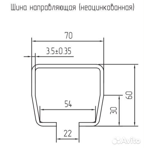 Откатные ворота под ключ