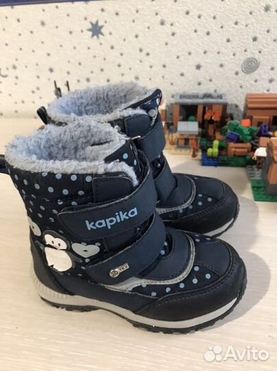 Ботинки Kapika зимние для девочки 27 размер