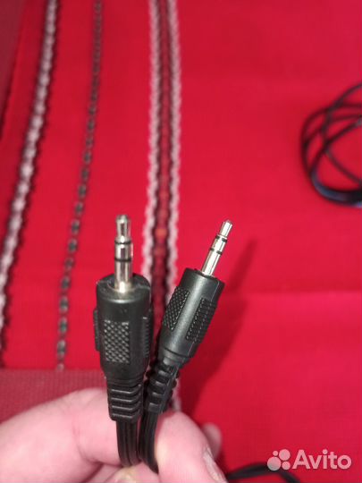 Аудио кабель AUX jack 3.5мм-jack 3.5мм разных длин