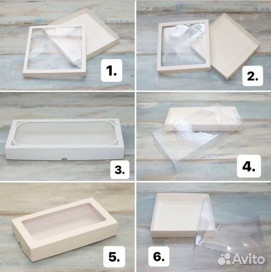 Коробки/упаковка для пряников/зефира/сладостей