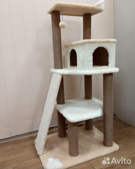 Когтеточка игровой комплекс для кошек