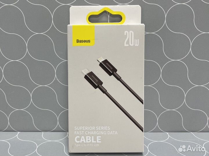 Кабель type c lightning 100см Baseus