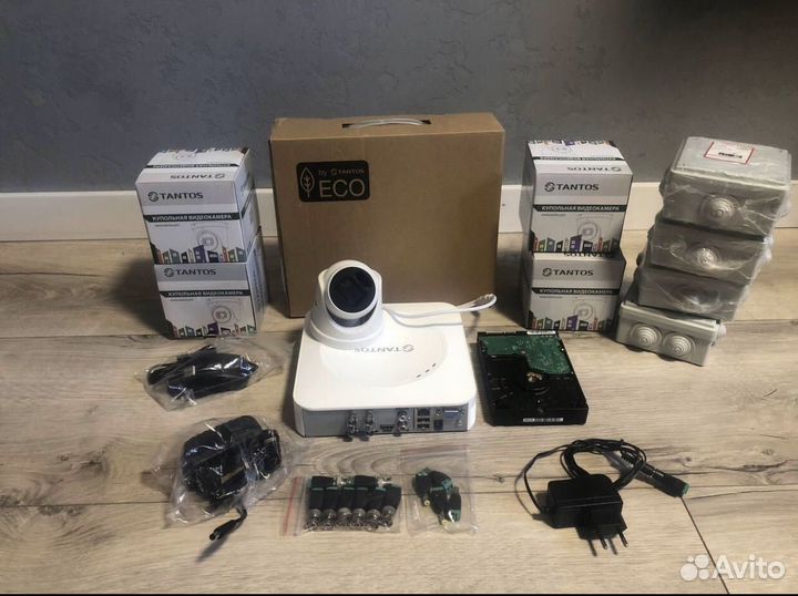 Комплект видеонаблюдения Tantos