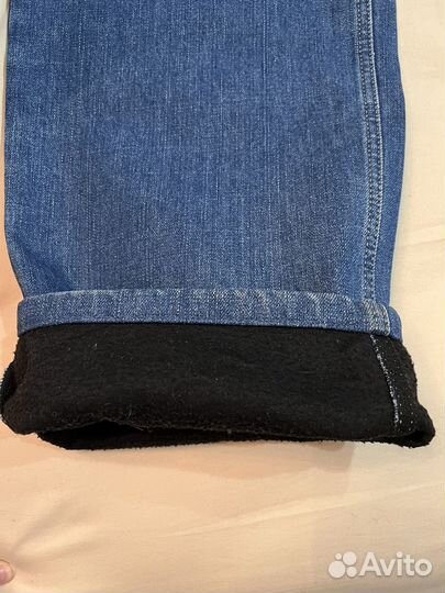 Джинсы утепленные мужские