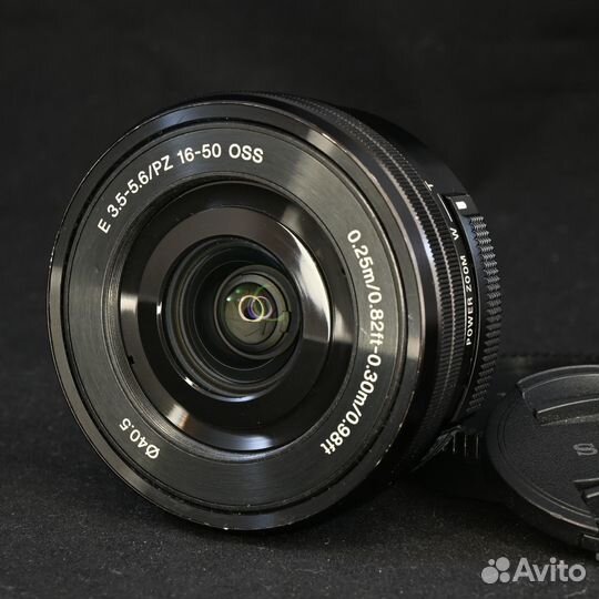 Sony E 16-50 PZ OSS SEL-P1650 черный