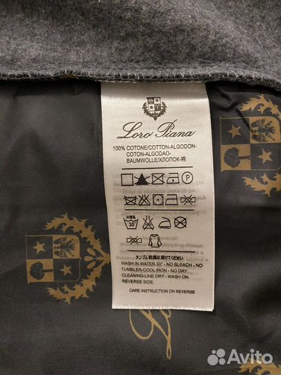 Костюм спортивный мужской Loro Piana на флисе