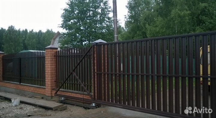 Ворота под ключ