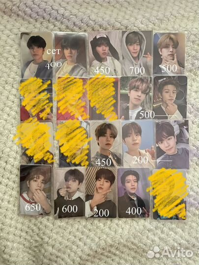 Много карт stray kids сынмин, минхо, чонин