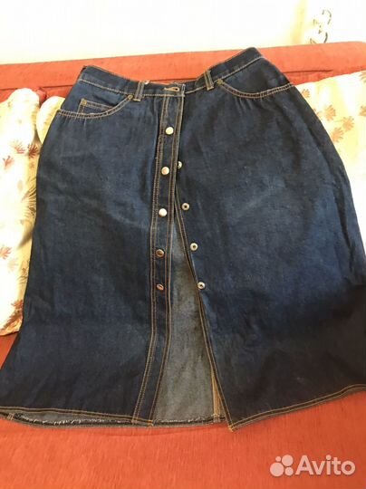 Юбка джинсовая