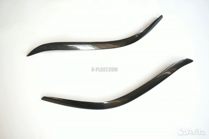 Реснички на фары для Toyota Corona Premio 210