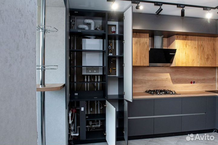 Кухня в потолок на заказ