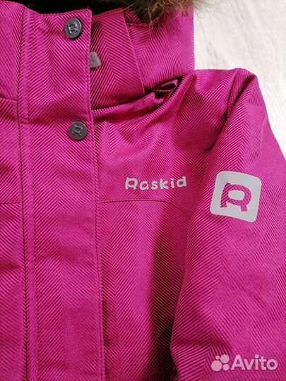 Зимний костюм для девочки 128