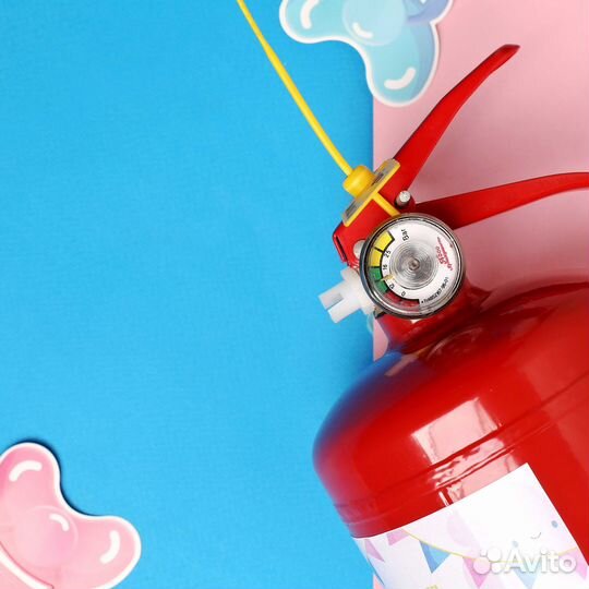 Огнетушитель для гендер пати