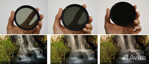 ND-фильтр с изменяемой плотностью 82 мм ND2-ND400