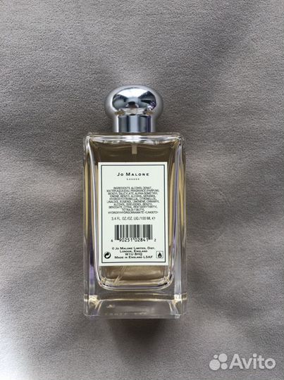 Одеколон Jo Malone Peony & Blush Suede, 100 ml