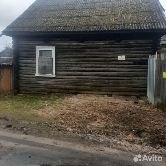 Сруб дома из бревна бу