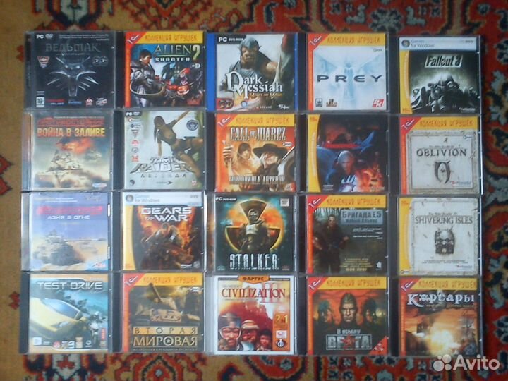 Игры диски пк PC CD DVD