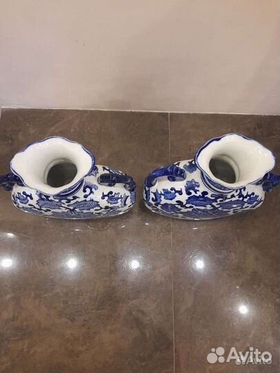 Вазы фарфоровые Китай 27см