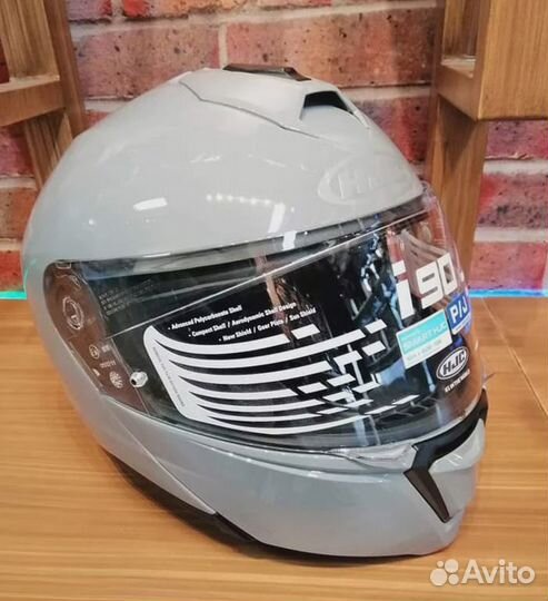 Мотошлем HJC i90 N. grey